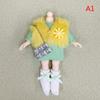 16-17cm Ob11 Doll Fashion Bjd Doll Winter Dressup Skirt Cute Clothes Set Replacement Outfit Fashion Clothes DIY Doll Accessories