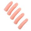 5pcs Nail Art Practice Fake Finger Professional DIY Soft Silicone Training Finger Model with Magnet