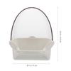 Parrot Feeder Plastic Reusable Hanging Bird Food Box Creative Design Bird Supply for Garden Yard Parrot Feeder
