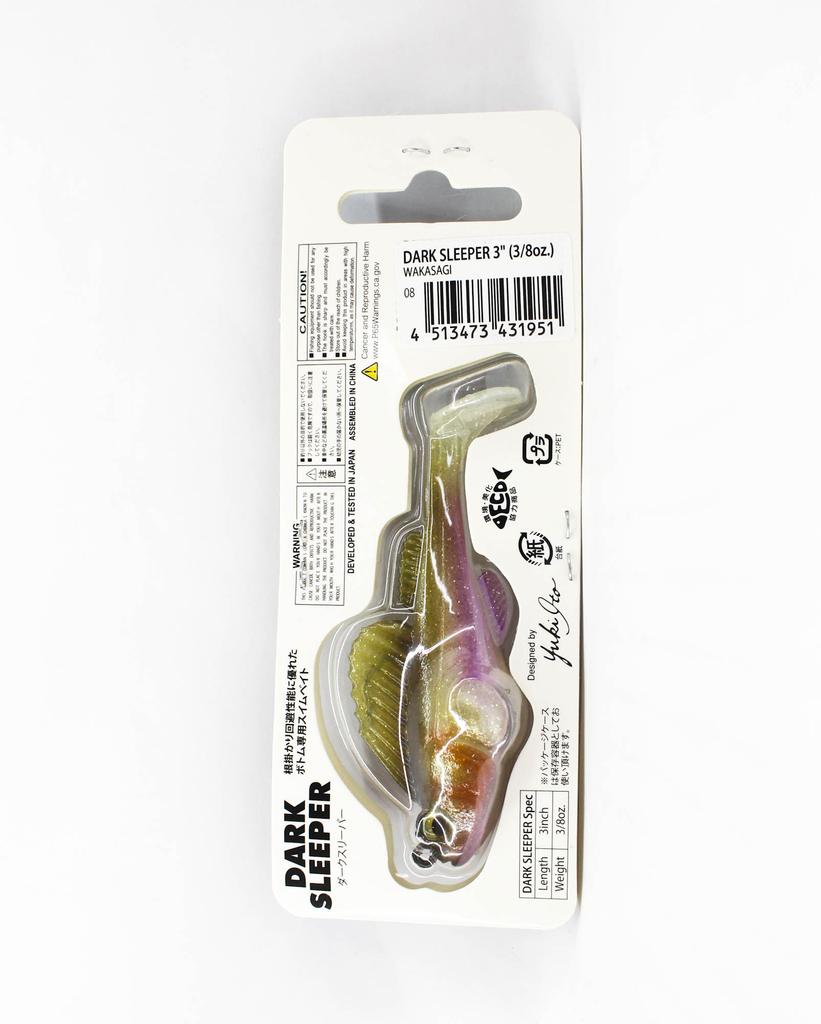 Leurre Souple Megabass Dark Sleeper 3 Pouces - 3/8 Oz - Wakasagi - Neuf