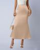 Autumn Satin Slim Fit Fishtail Midi Skirt for Women