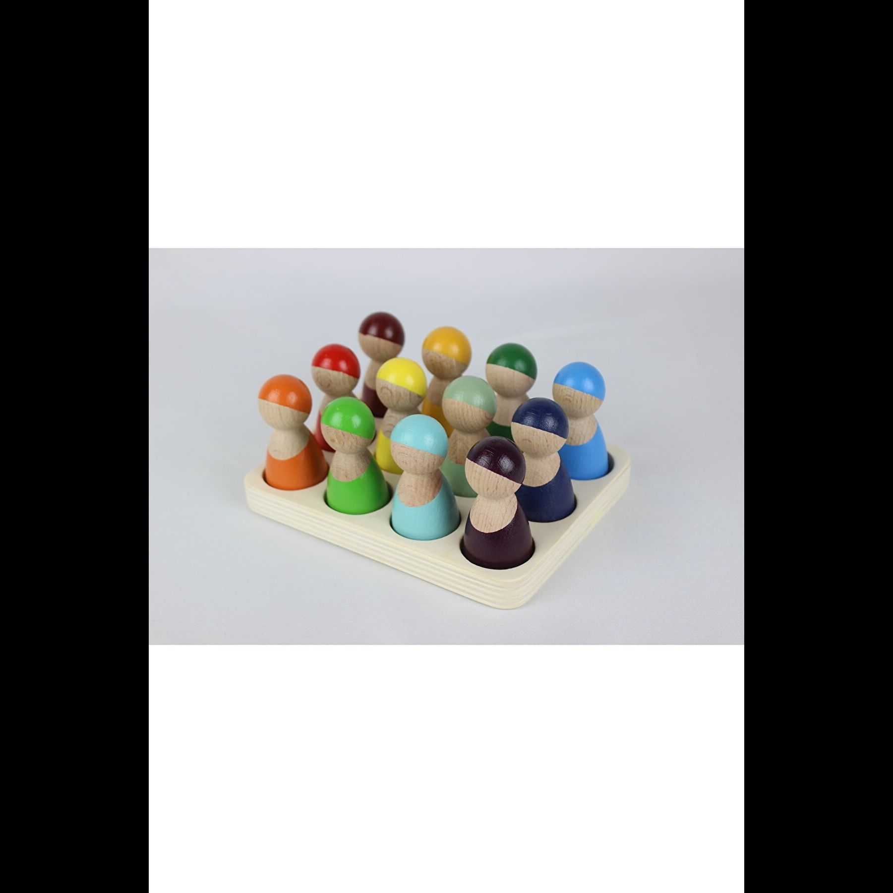 

12 Li Waldorf Gökkuşağı İnsan Figürleri