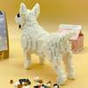 18245 Animal World Pit Bull Terrier Dog Stand Pet Doll Model Mini Diamond Blocks Bricks Building Toy for Children No Box