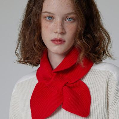 HUNTER [WOMEN] Essential Knit Muffler - Red HDW0002CNZRED