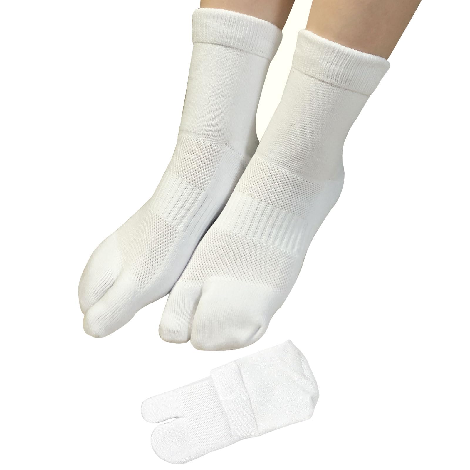 

Authentic Pile Tabi Made in Sizes Solid 1 Pair Kiwame Socks, Japan, Thick, Anti-Heat Removal, Two-Prong, Antibacterial, Breathable, Deodorizing,