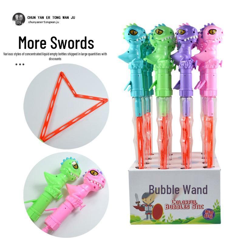 48 cm Cartoon Western Sword Multi-Hole Bubble Wand for Outdoor Play