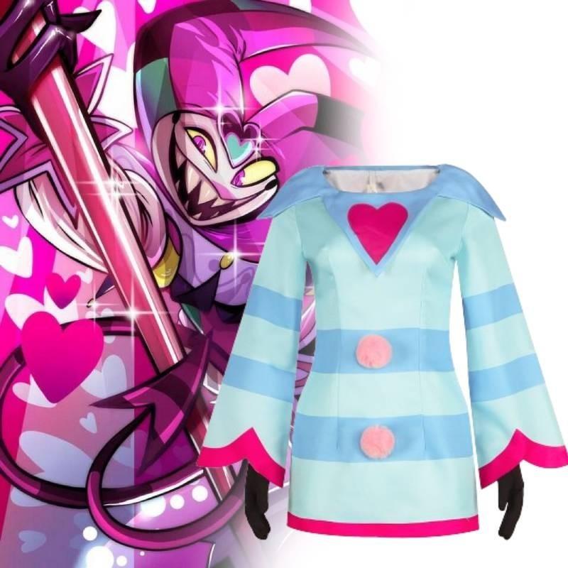 Comfortable Polyester Fizzarolli Cosplay Dress Unisex Anime Game Character Outfit
