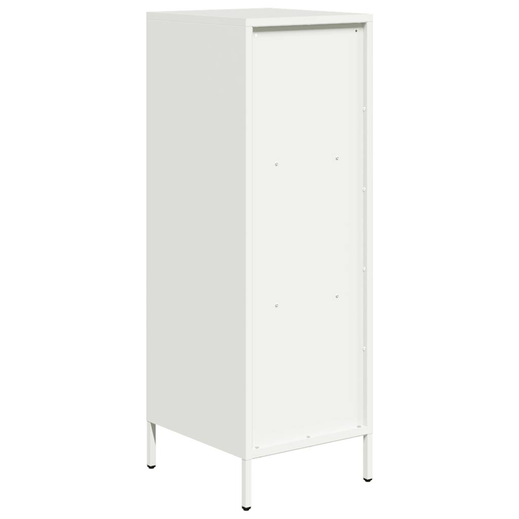 Highboard White 35x39x103.5 Cm Steel