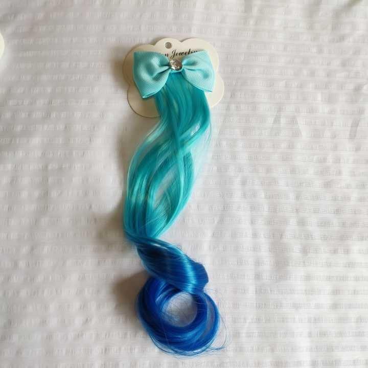 1PC Child Cute Bowknot Crystal Elastic Hair Band Rubber Band Hair Accessories Kids Wig Headband Girls Twist Braid Rope Headdress