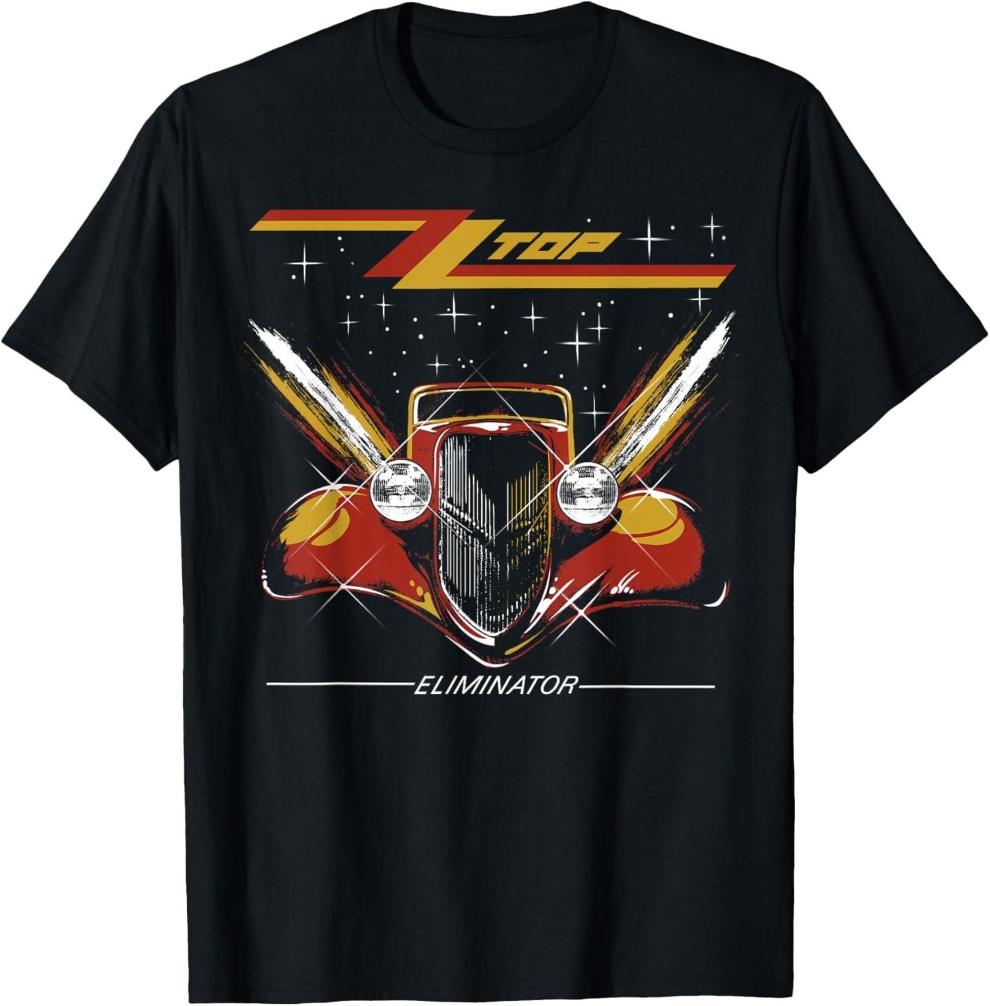 Футболка с альбомом ZZ Top Eliminator 2XL