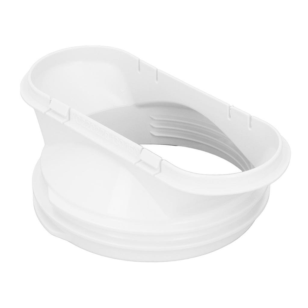 Air Conditioner Window Adapter Flat Mouth Exhaust Hose Connector Tube Connector for 5.9in 5in Pipe