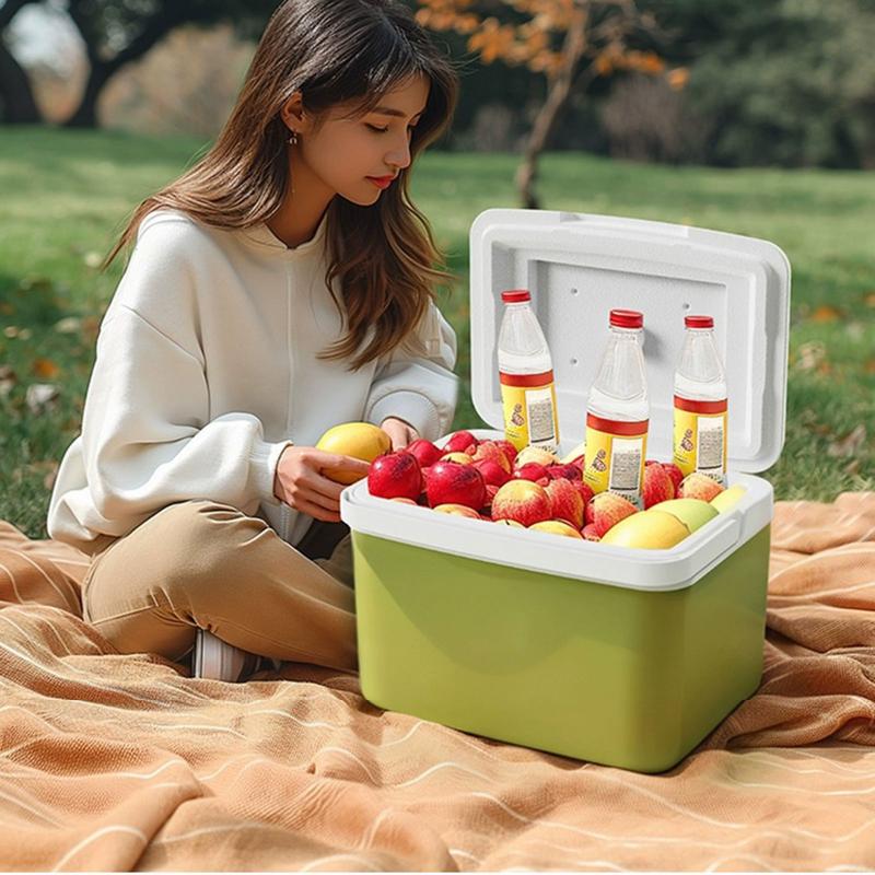 Ice Bucket Insulated Ice Retention Hard Cooler Large Capacity Lightweight Cooling Chest for Camping Hiking Walking Outdoor