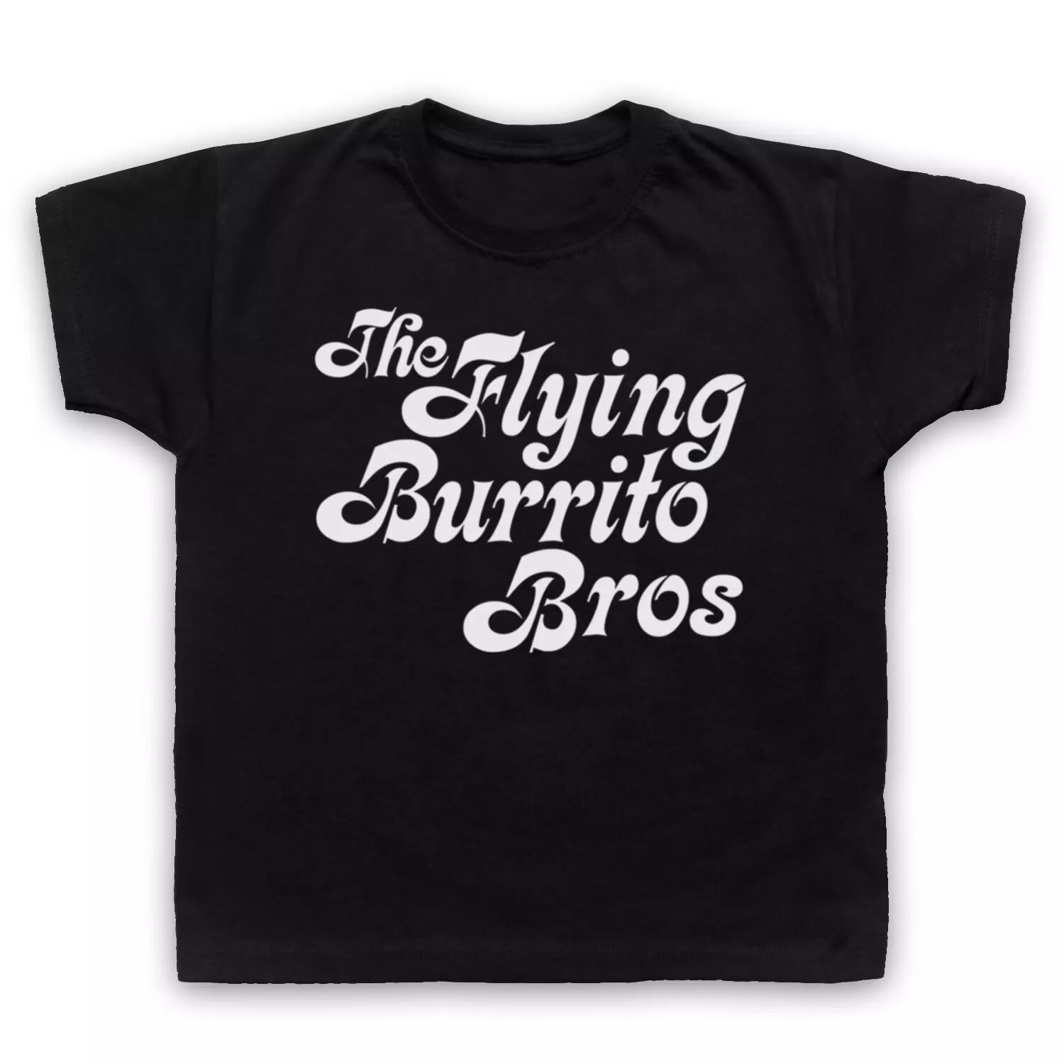 FLYING BURRITO BROS UNOFFICIAL COUNTRY ROCK LEGENDS KIDS CHILDS T-shirt 160
