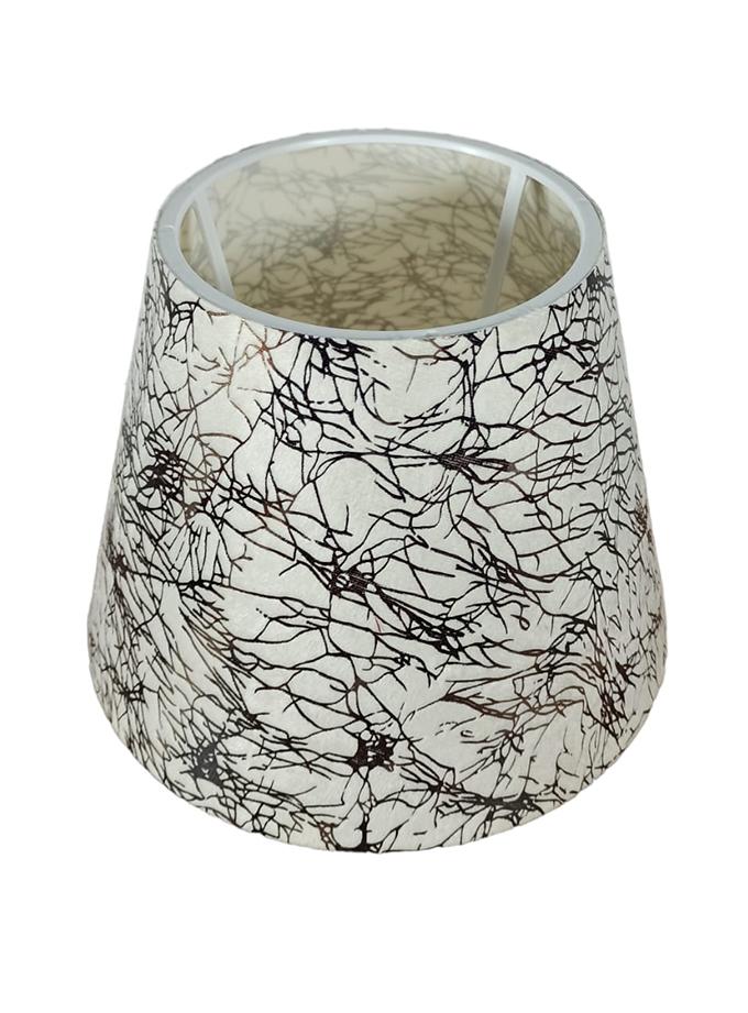 

Шапка для абажура. Готова шапка. Тканина з малюнком оливкової гілки