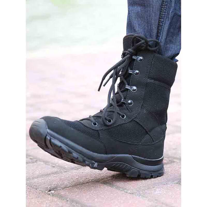 Men's High-top Summer Mesh Breathable Outdoor Boots