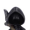 Statue Halloween Figurine Accent Ornaments, Holy Death, Santa Muerte Holding for Festival, Bedroom