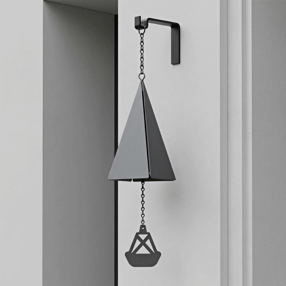 Creative Triangle Wind Chime Retro Metal Wind Bell Windcatcher Wind Chime Pendant Garden Ornament