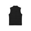 Fila FW22 Color Block Solid Letter Embroidery Casual Down Vest Men Vests Black F11M248912F-BK