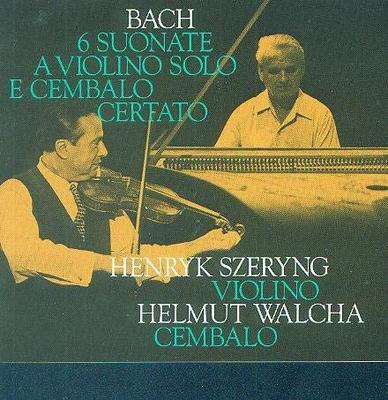 CD BACH - Bach : 6 Sonát pro housle a klavír Japonsko Klasická Použitá