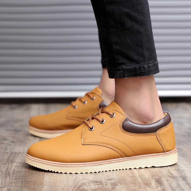 Мужская повседневная кожаная обувь Four Seasons — фото 11