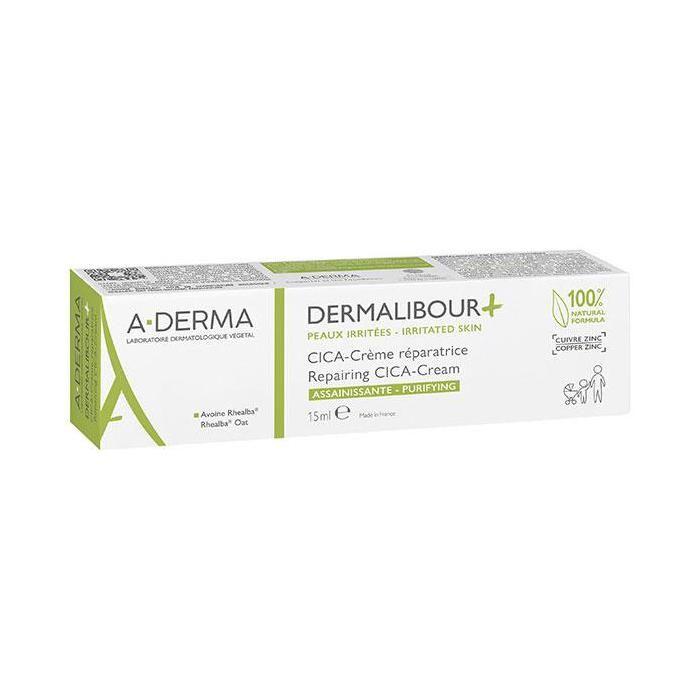 A-Derma Dermalibour+ Cica-Crème Réparatrice Assainissante 15ml