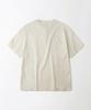 OUTSTANDING [2Pack] Henley Neck Half Sleeve Tee_Off White/Black