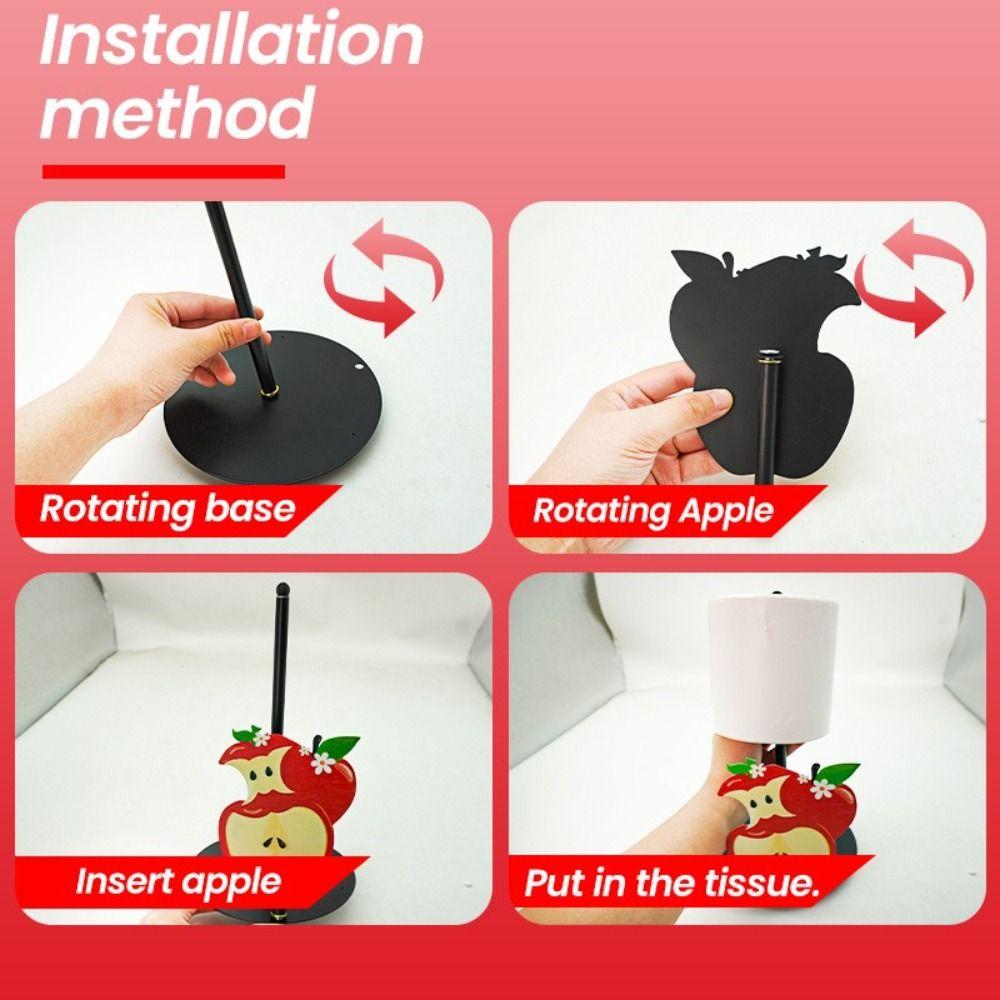 Freestanding Paper Towel Stand Metal Paper Towel Rack New Vertical Stand  RV