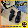 Platform French Mary Jane small leather shoes women's summer British 2025 new thick heel gentle with skirt single shoes