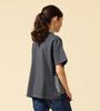 Lee Painter Double Pocket Short Charcoal Size Fits Inches T-Shirt, Sleeve, Kids' Clothing, Gray, 140, 43.5-54.7 (110-150cm).