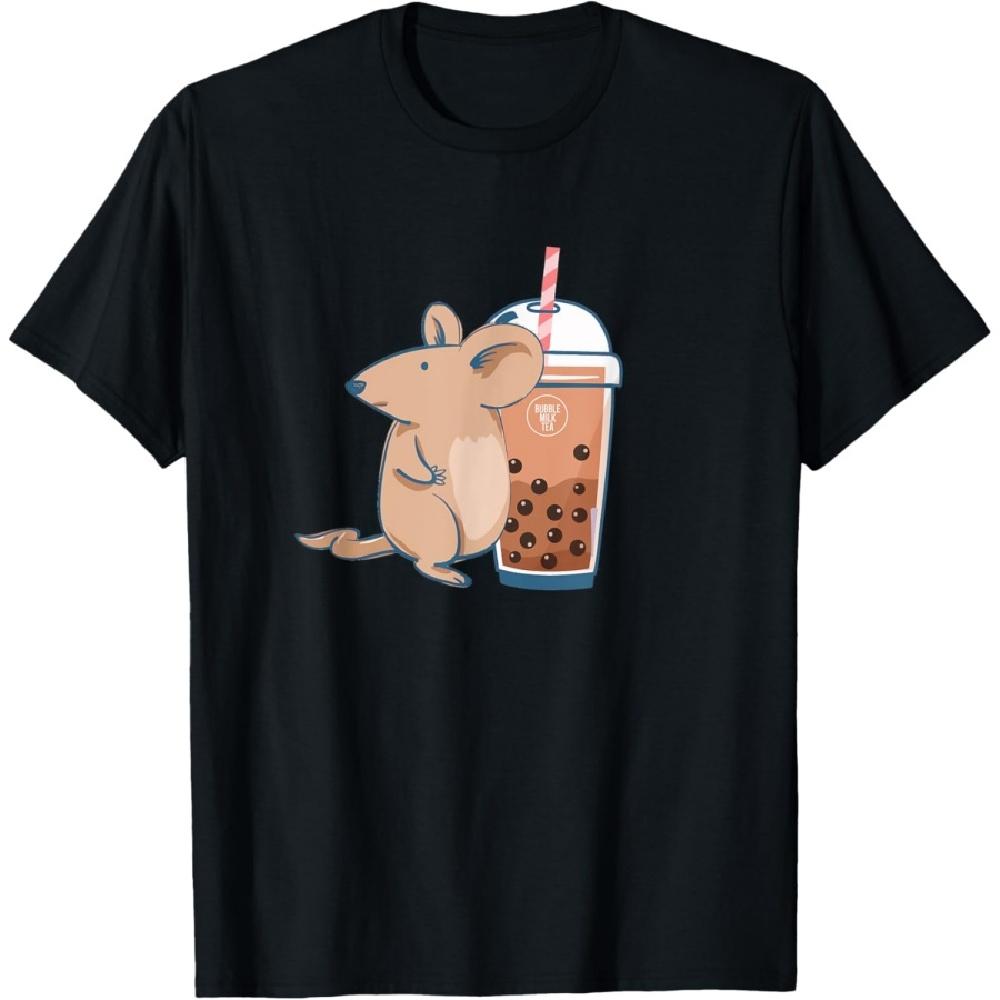 

Дизайн Bubble Tea - Мышь Boba Tea - Футболка Bubble Tea XXXXXL чёрный