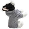 Dog Hoodie Pet Clothes Soft Fabric Easy On/Off Hooded Puppy Small Medium Dogs Cats Sweatshirt Pet Cold Weather Attire