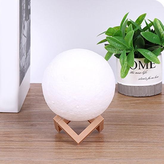 Moon Lamp Painting Kit for Kids 4-12 DIY Night Light Craft Set with 2 Paints Brushes Art Supplies Creative Gift for Birthday Party