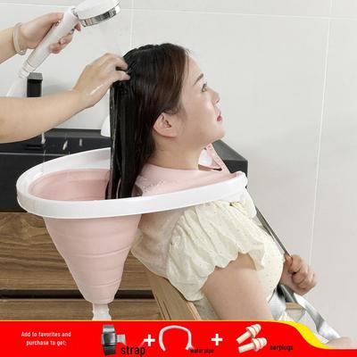 Versatile Shampooing Basin for All Ages: Suitable for Seniors, Pregnant Women, Children, and Patients. Perfect for Home Hair Care.