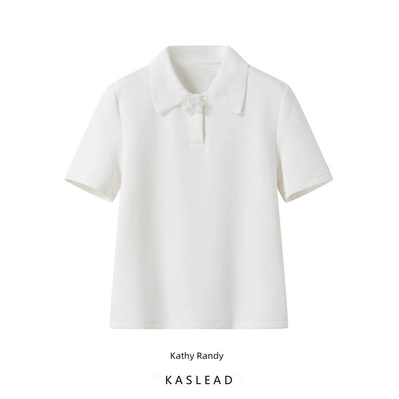 Women's New Fashion Casual Top Polo Shirt