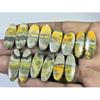 23-29 MM Natural Bumble Bee Jasper Pair Oval Cabochon Gemstone 7 Pair Lot C-742