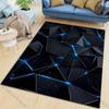 1PC 3D Abstract Polygons Art Carpet for Living Room Bedroom Sofa Home Decor Rus Non-slip Floor Mat Luxury Gift Multiple Sizes