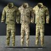 Herren Tarnung Arbeitskleidungs-Set: Robuste taktische Outdoor-Uniform für Frühling & Herbst