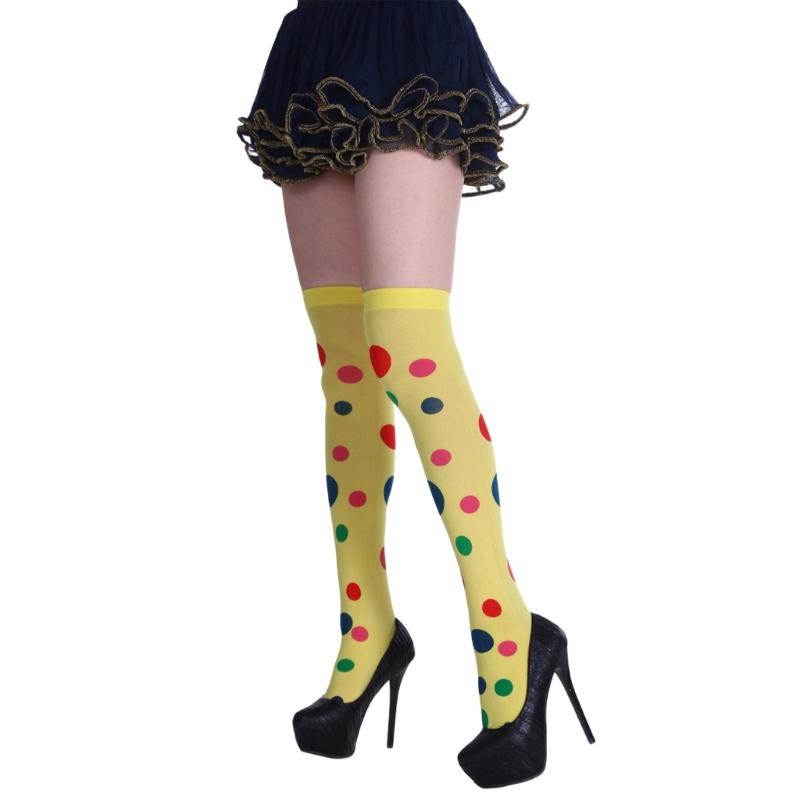 Bas Cuissardes pour Femmes pour Cosplay et Tenues d'Halloween, Chaussettes Douces Extensibles au-dessus du Genou pour Fêtes