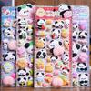 Cute 3D Squishy Panda Butt Puffy Paw 3D Squishy 3D Marshmallow Butt Convex Perfect for Cell Phone DIY Water Smartphone Album Girls and Craft Stress