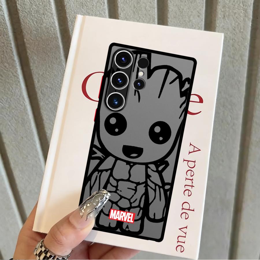 Marvel Sipiderman Ironman Case for Samsung Galaxy S26 S22 S20 S25 Ultra S21 S24 Plus S23 FE Note 20 10+ Funda Phone Cover