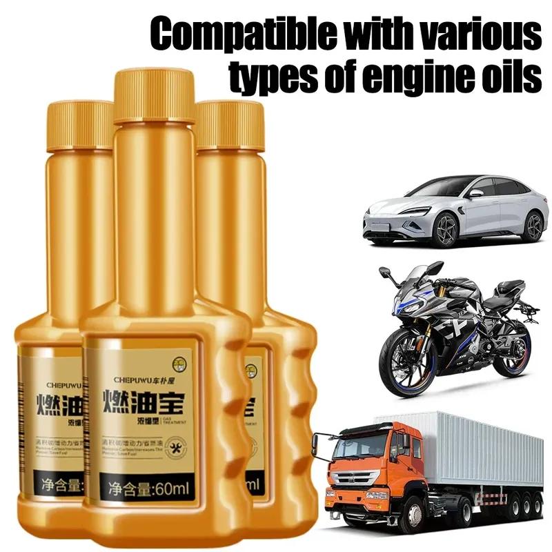 60ml Brandstof Benzine Injector Reiniger Auto Brandstofsysteem Reiniger Bespaarder Diesel Olie Bespaarder Additief Herstel Brandstoffen Reiniger Additief