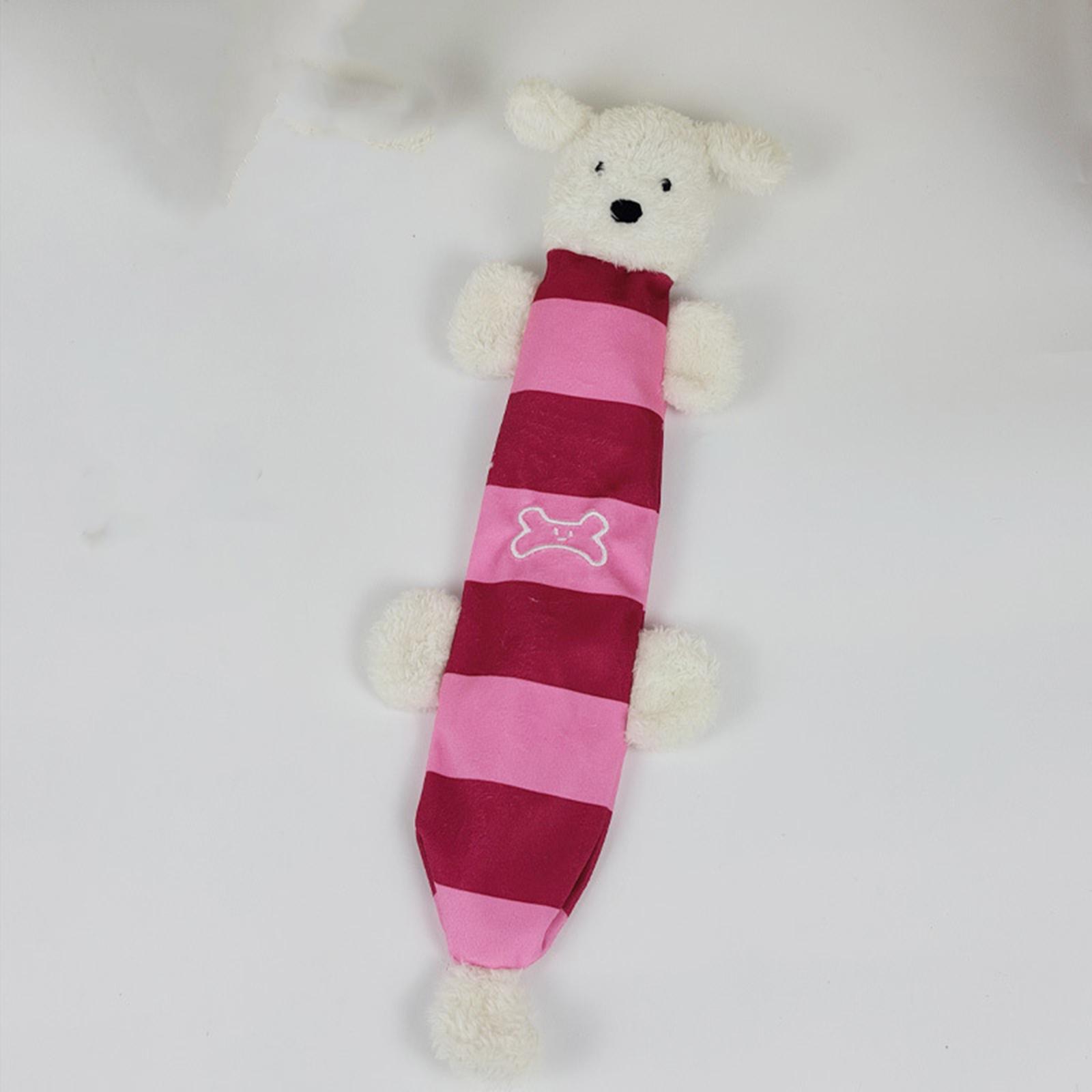 

Plush Sound Making Toy Food Smelling Interactive Pet Toy One Size червоний