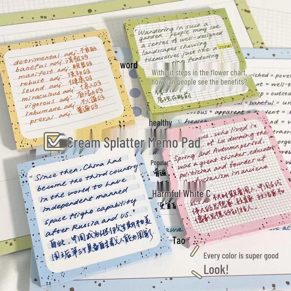 Hochwertige kreative Studenten-Haftnotizen
