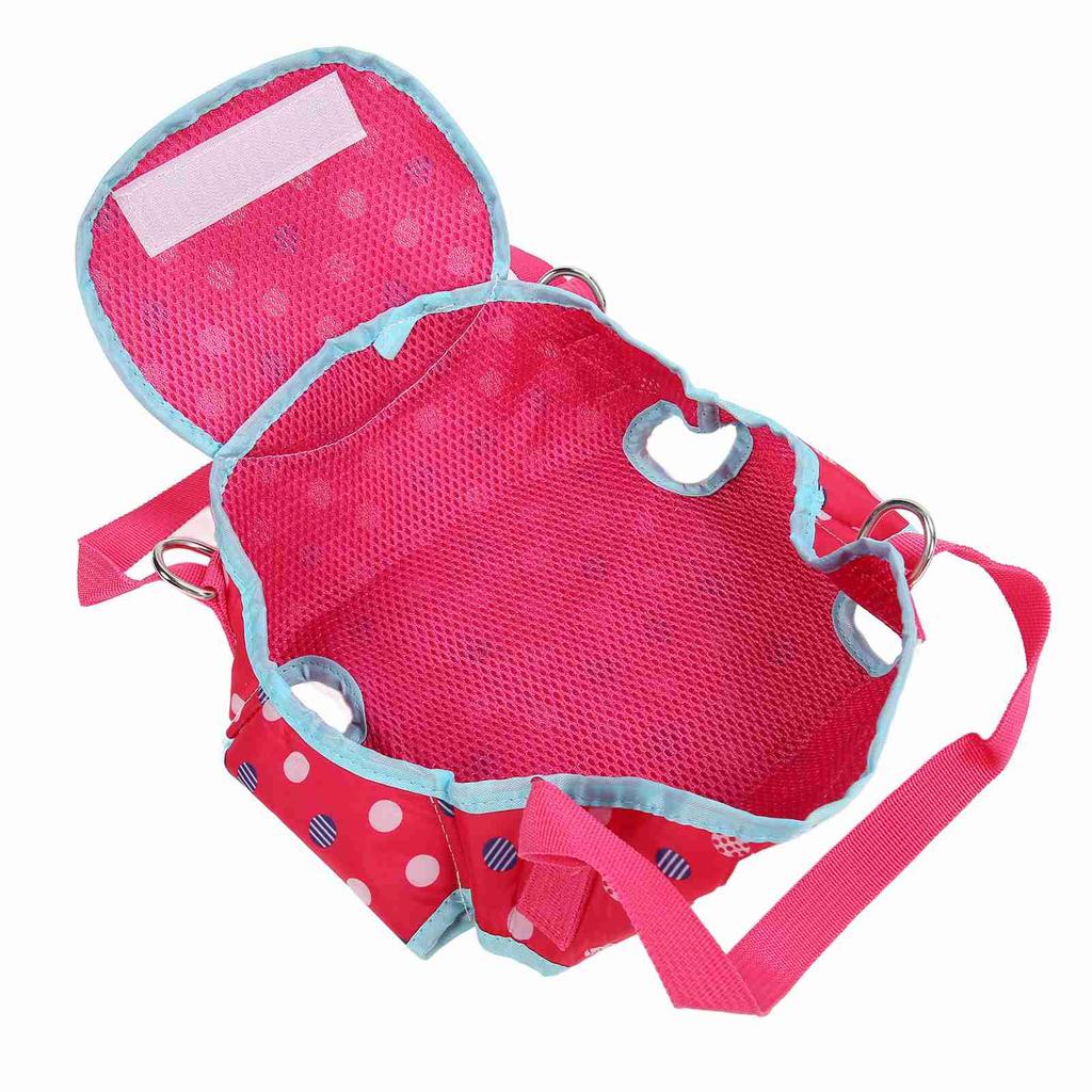 Dog Support Harness Single Shoulder Portable Breathable Pet Lift Support for Outdoor Rose Color