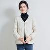 Lightweight Down Cotton Jacket Women's Short Slim-fit Liner Fashion Rhombic Casual All-match Jacket
