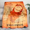 1PC The Lord of the Rings blanket, all-season lightweight home office outdoor nap multifunctional blanket, Christmas gifts
