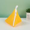 3pcs Zippered Mesh Laundry Bags Triangular Washing Machine Wash Pouch Small Socks Wash Bags Polyester Wash Pouches
