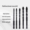 Hex Shank Triangle Drill Bit for Tile and Glass