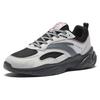 New Anta Chaobai Gz Durable Breathable Low Top Casual Shoes Women's Gray Black 122348812-3