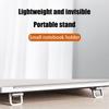 1Pcs Mini Foldable Laptop Stand Self-Adhesive Portable Keyboard Riser with 1 Adjustable Angles for MacBook Notebook Cooling